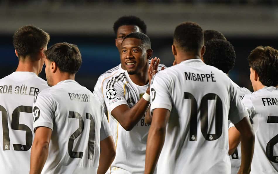 Com brasileiros fora, Real Madrid divulga escalação para jogo de La Liga
