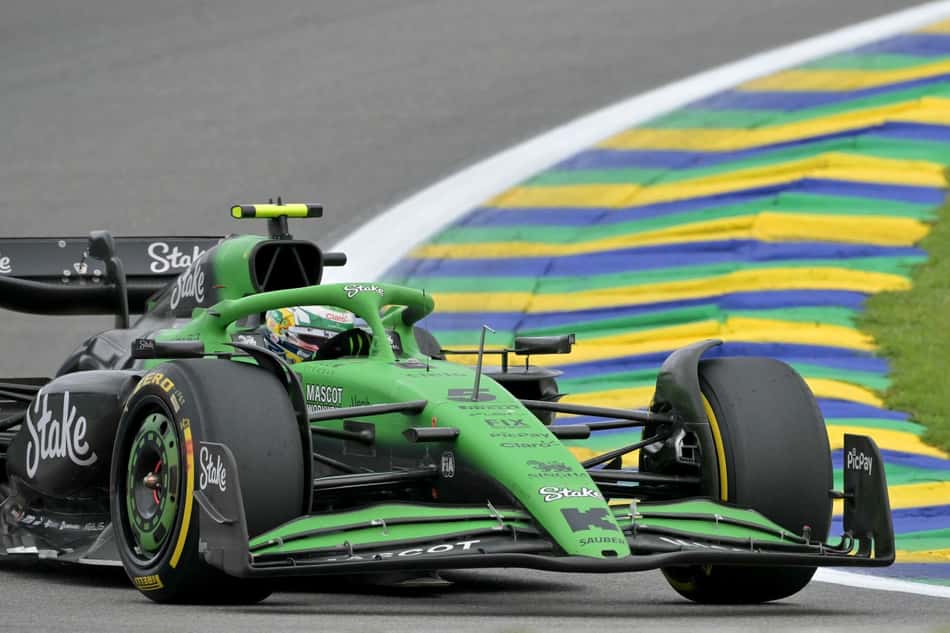 Bortoleto bate na corrida sprint do GP do Brasil (Foto: Nelson Almeida/ AFP)