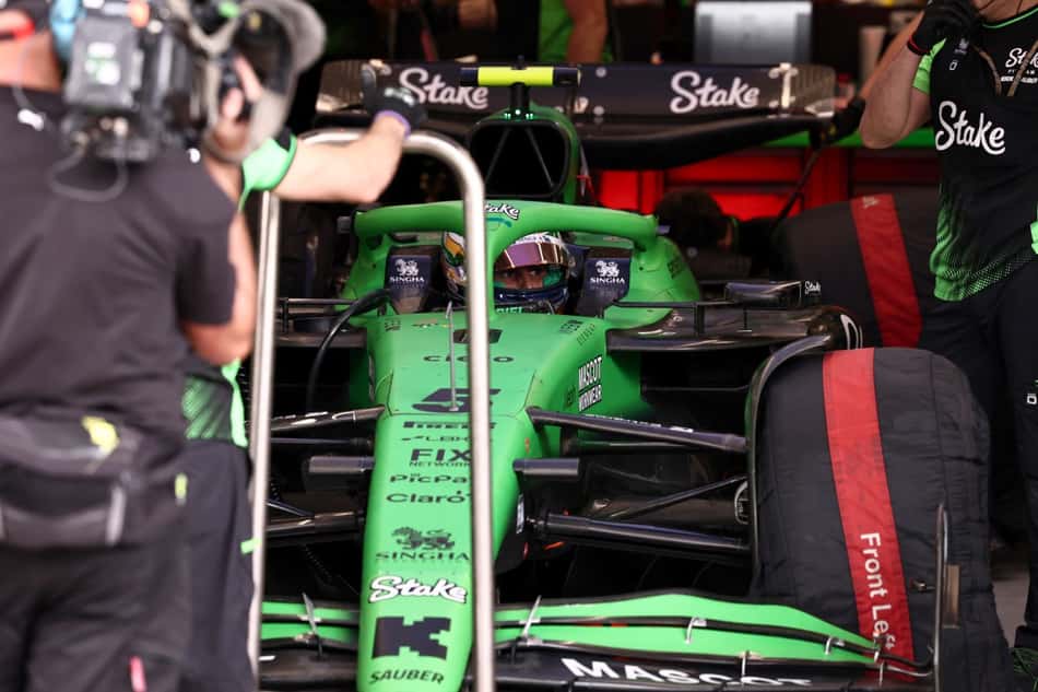 Gabriel Bortoleto não participou da classificação para o GP do Brasil (Foto: Jean Carniel/ AFP)