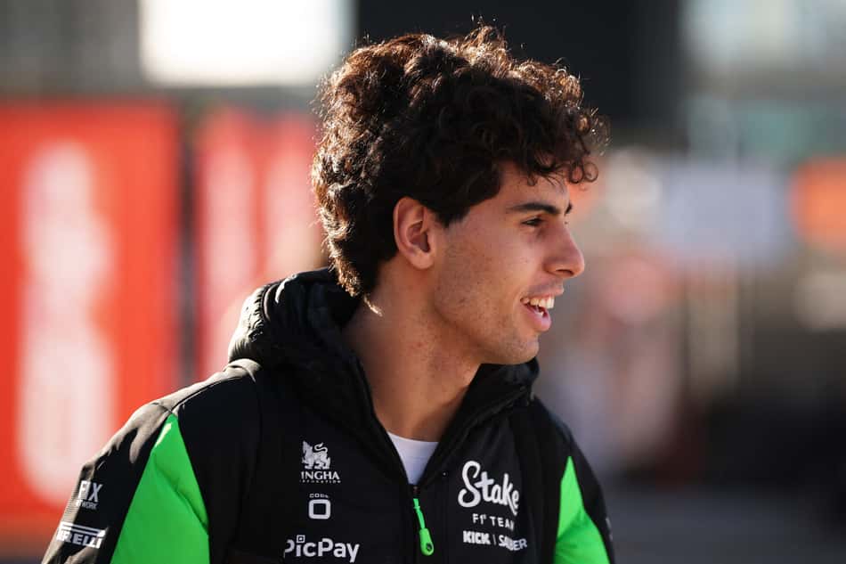 Gabriel Bortoleto no GP de Las Vegas de F1 (Foto: Chris Graythen/Getty Images/AFP)