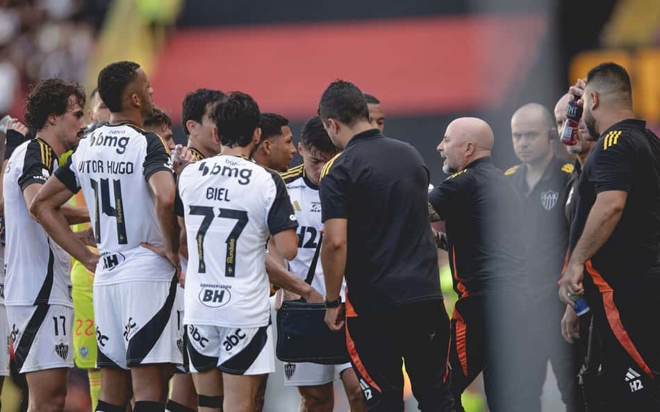 Sampaoli diz que Atlético-MG vai em busca de vaga na Libertadores via Brasileirão