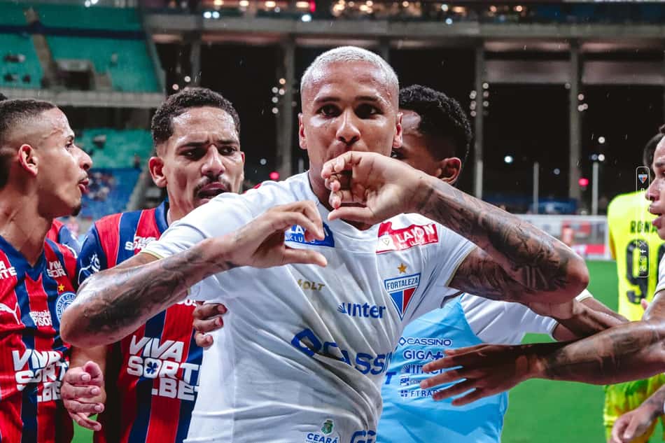 Partida entre Bahia e Fortaleza, pelo Brasileirão (Foto: Matheus Amorim/Fortaleza EC)