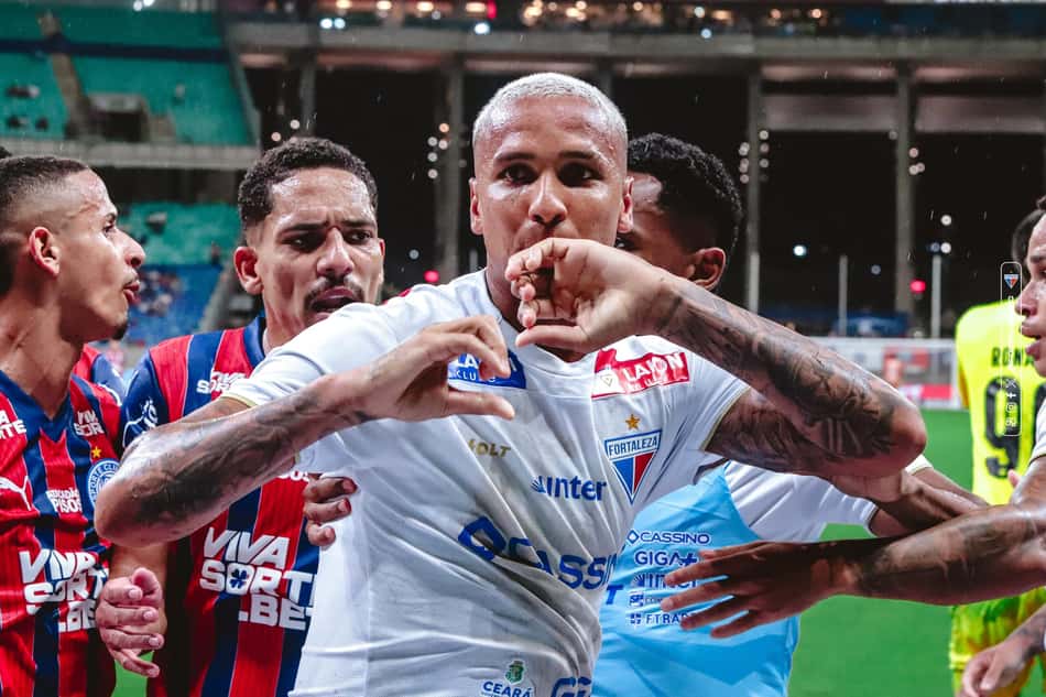 Partida entre Bahia e Fortaleza, pelo Brasileirão (Foto: Matheus Amorim/Fortaleza EC)