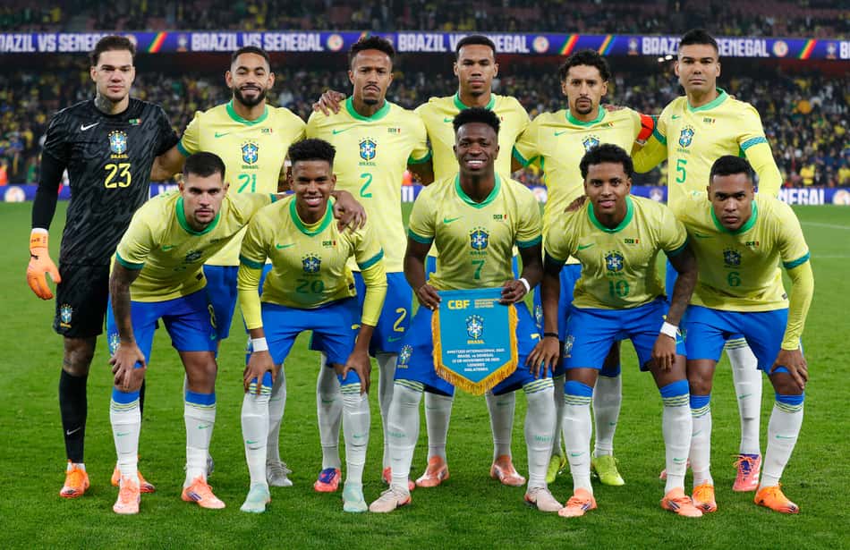 Brasil venceu o Senegal por 2 a 0 em amistoso