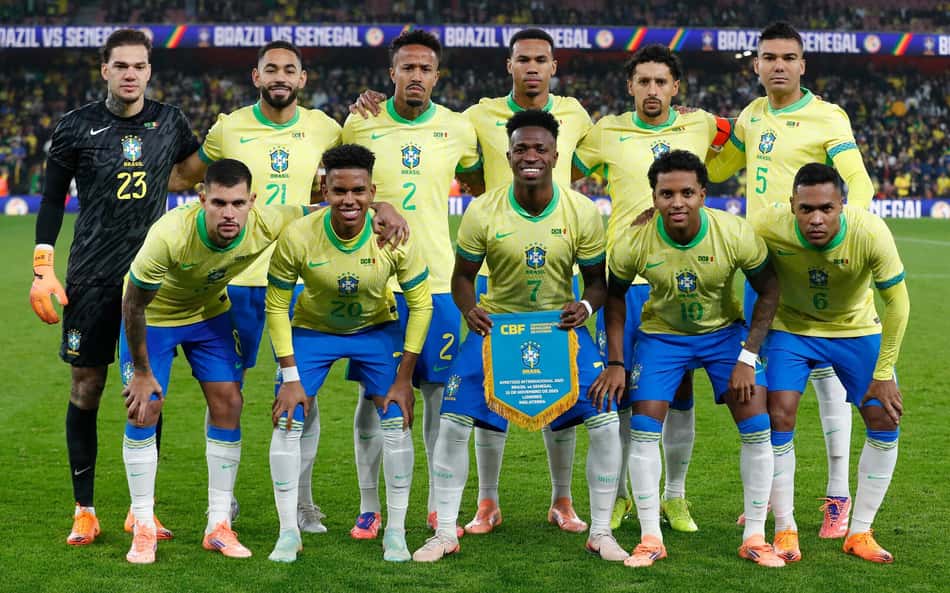 Brasil venceu o Senegal por 2 a 0 em amistoso