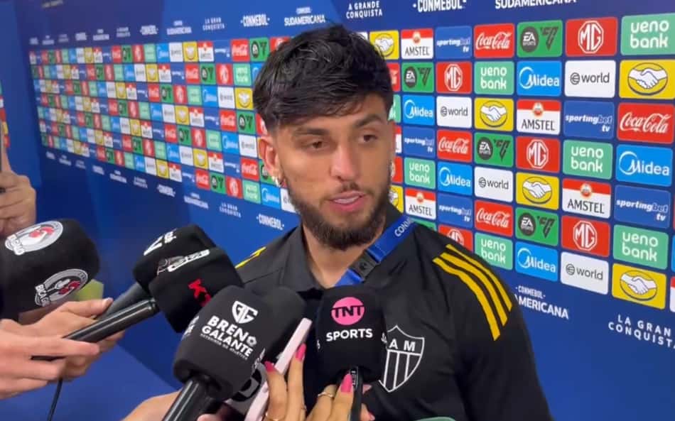 Fala de Biel após vice do Atlético-MG na Sul-Americana viraliza: 'Ele não disse isso'