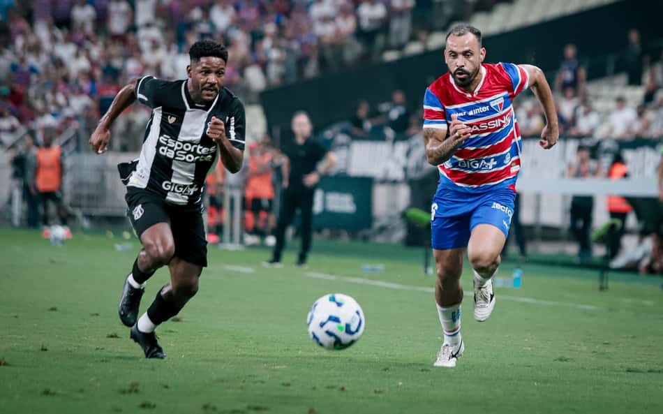 Melhores momentos: com gol no fim, Ceará e Fortaleza empatam pelo Brasileirão