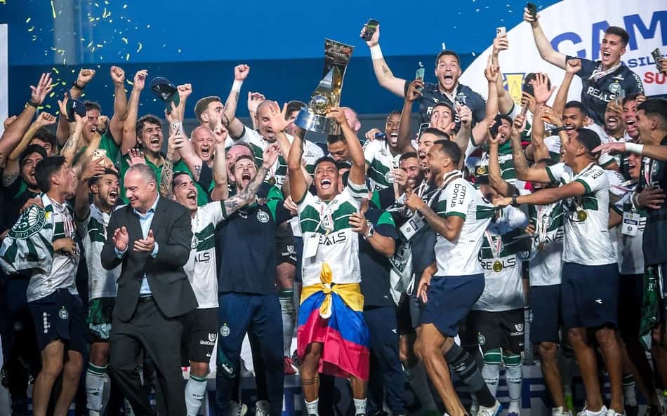 Coritiba campeão taça troféu Série B
