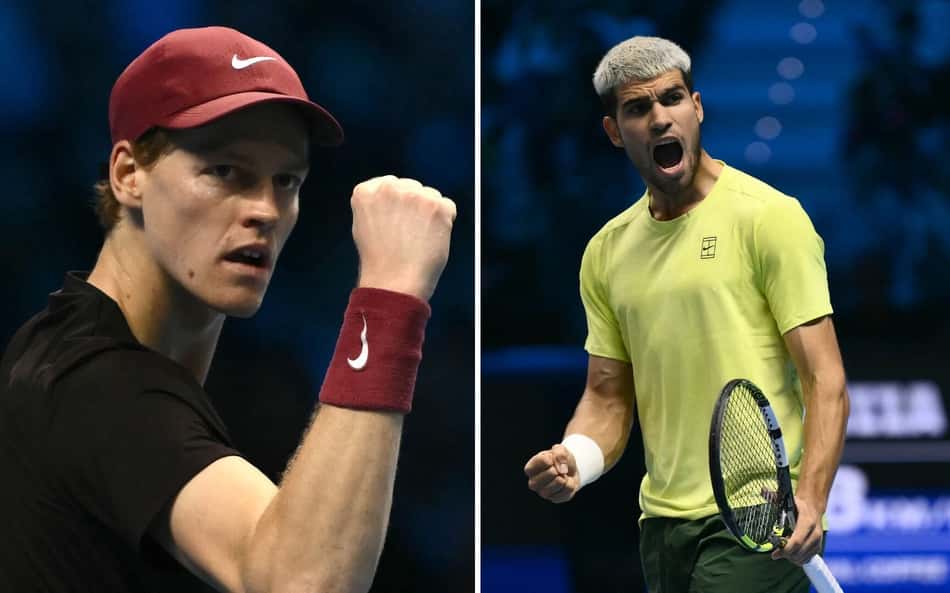 Sinner x Alcaraz: horário e onde assistir a decisão do ATP Finals