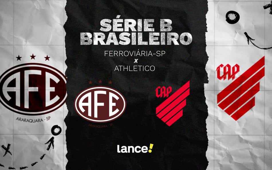 Ferroviária-SP x Athletico: onde assistir ao vivo, horário e escalações do jogo pela Série B
