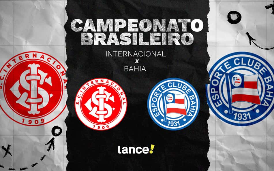 Internacional x Bahia: onde assistir ao vivo, horário e escalações do jogo
