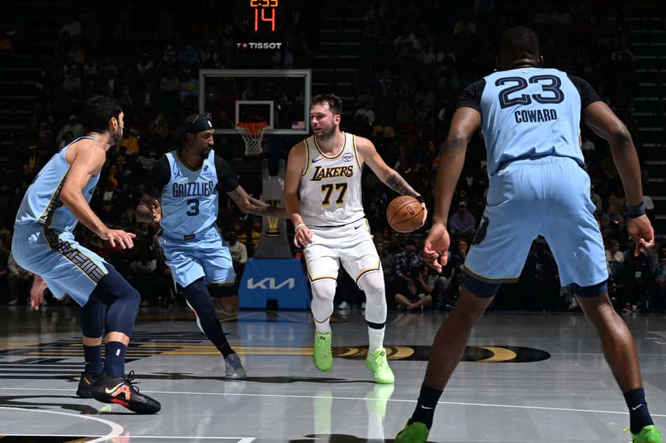 Memphis Grizzlies x Los Angeles Lakers (Foto: Grant Burke / NBAE / Getty Images / Getty Images via AFP)