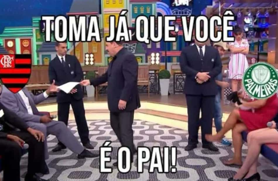 Memes Flamengo é campeão da Libertadores sobre o Palmeiras (1)