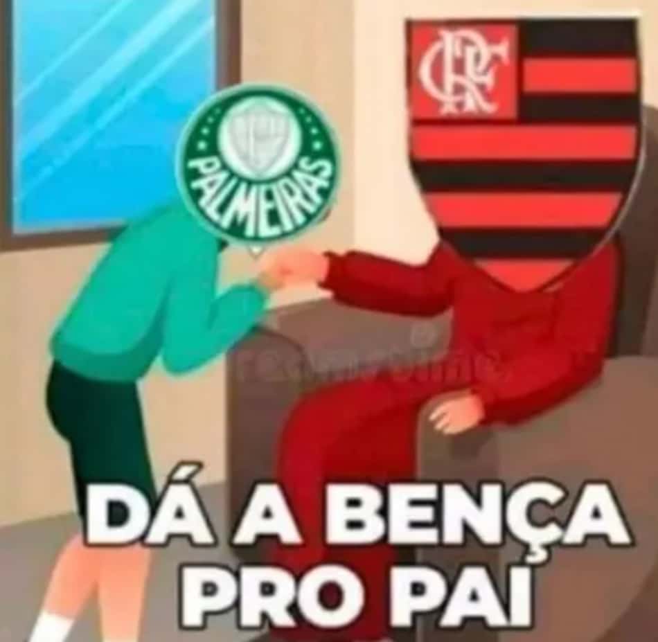 Memes Flamengo x Palmeiras - Libertadores 2025 (1)