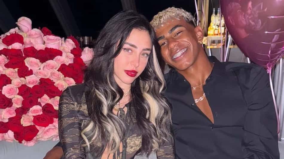 Lamine Yamal e Nicki Nicole terminaram o relacionamento (Foto: Reprodução/Instagram)