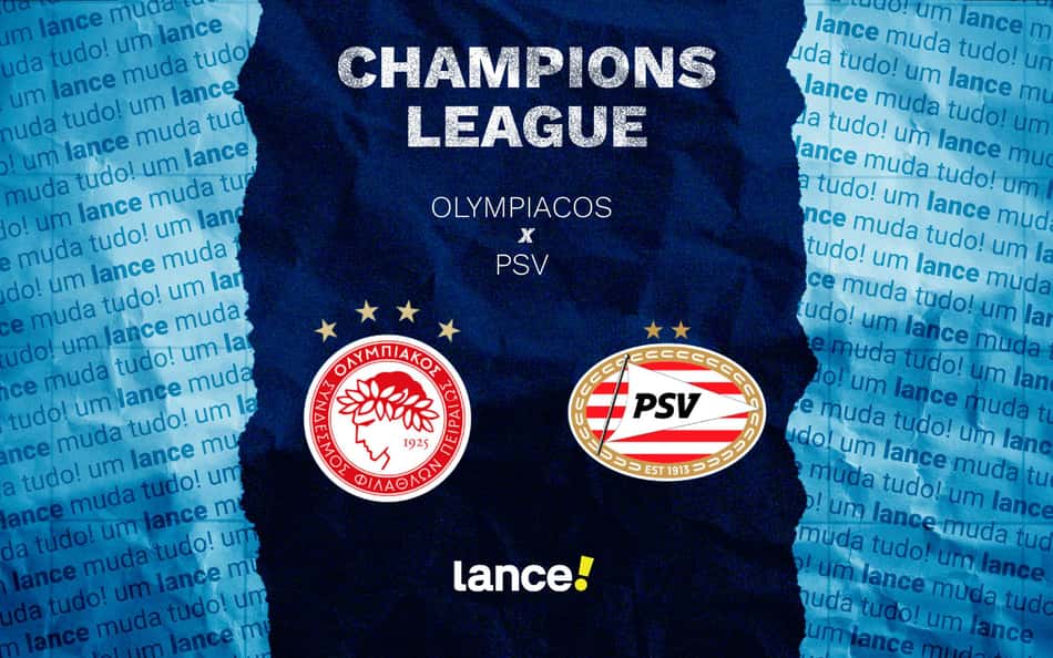 Olympiacos x PSV: onde assistir e prováveis escalações do jogo pela Champions League