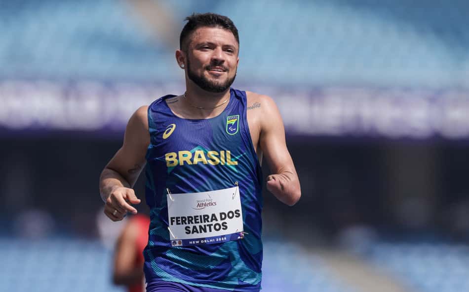 Atleta paralímpico mais rápido do mundo, Petrúcio Ferreira revela: 'Paris foi na pressão'