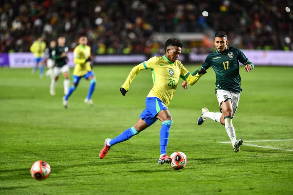 Seleção Brasileira - Partida entre Bolivia e Brasil valida pela decima oitava rodada das Eliminatorias 2026