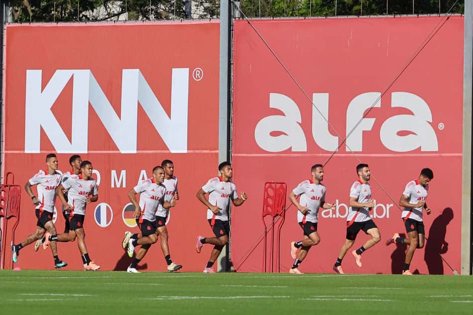 Treino do Internacional