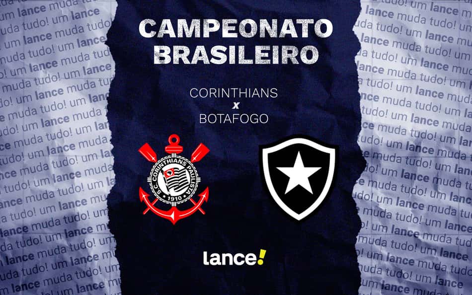 Corinthians x Botafogo: onde assistir ao vivo, horário e prováveis escalações