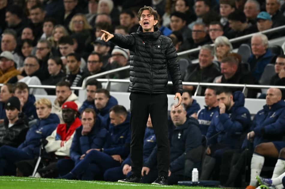 Thomas Frank, técnico do Tottenham