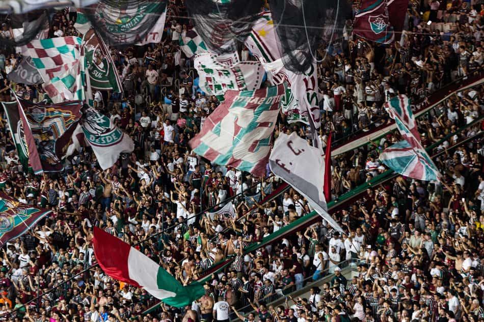 Torcida do Flumiense no Maracanã