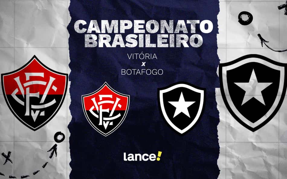 Vitória x Botafogo: onde assistir, horário e escalações do jogo pelo Brasileirão