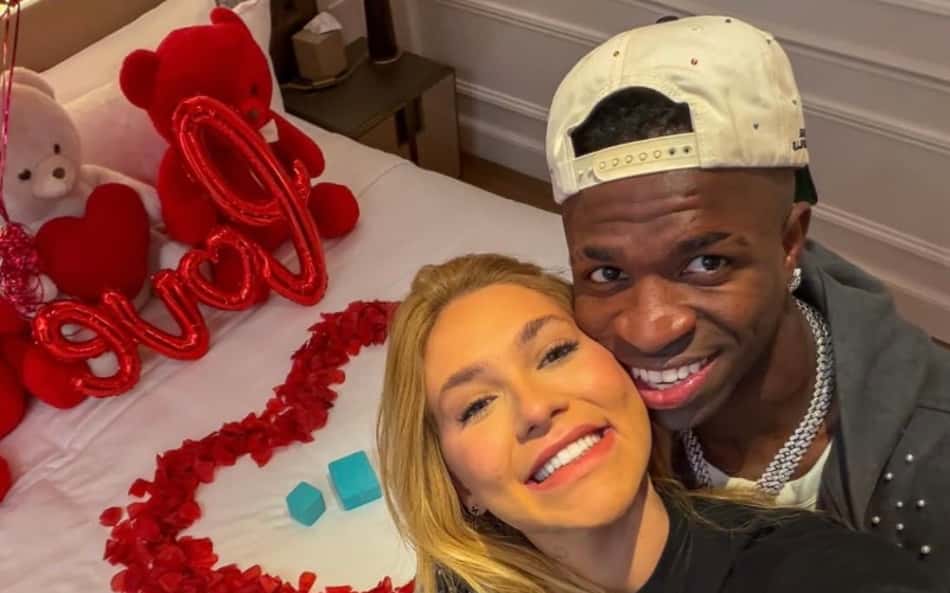 Vini Jr e Virgínia estão namorando (Foto: Divulgação/Instagram/ViniJR)