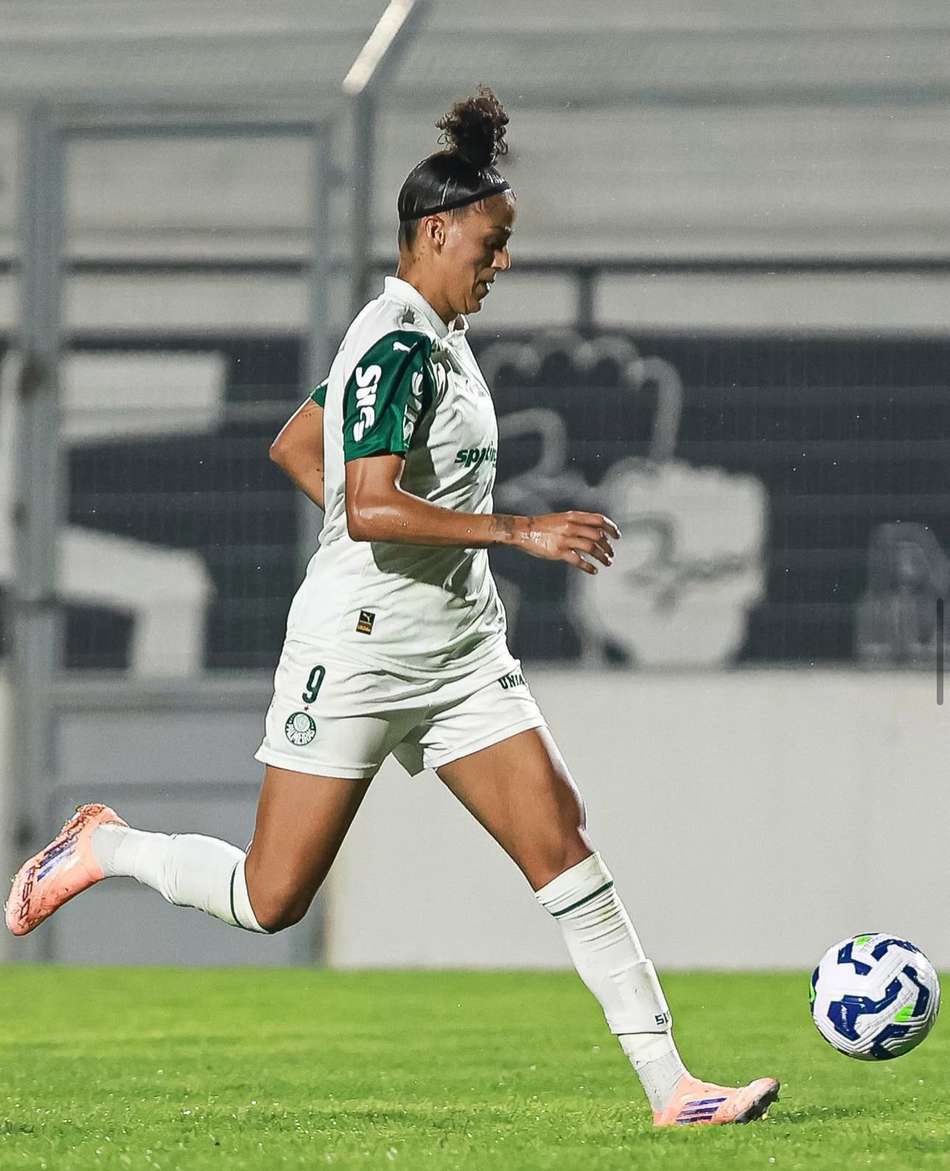 Destaque do Palmeiras no ano, Amanda Gutierres fala sobre final da Copa do Brasil Feminina. (Rebeca Reis / Staff Images Woman / CBF)