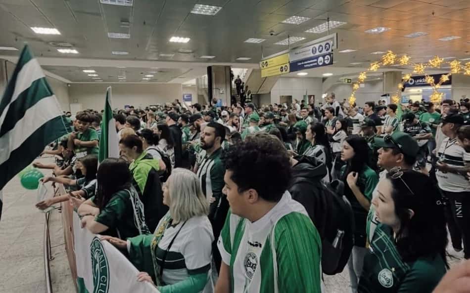 Torcida Coritiba Aeroporto