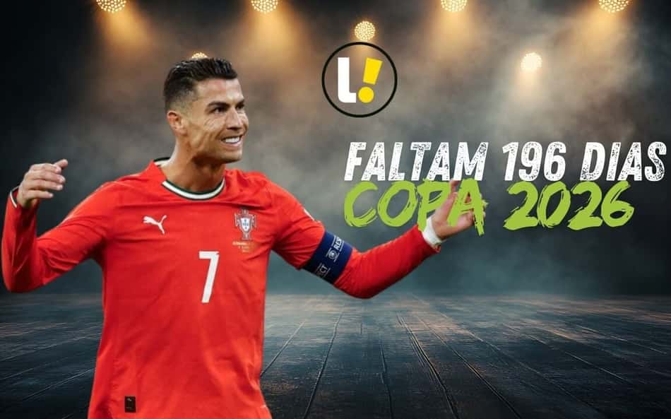 Faltam 196 dias para a Copa: contagem regressiva tem Cristiano Ronaldo