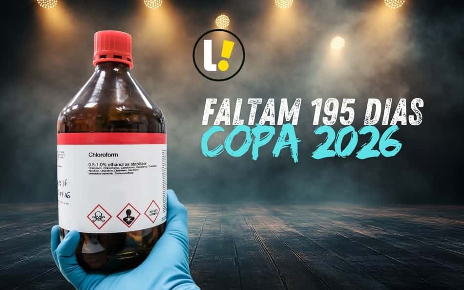 Faltam 195 dias para a Copa (Foto: Arte)