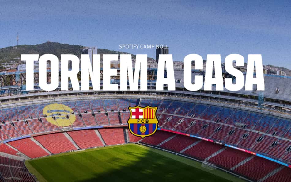Na reabertura do Spotify Camp Nou, o ingresso mais barato custará R$ 1.220