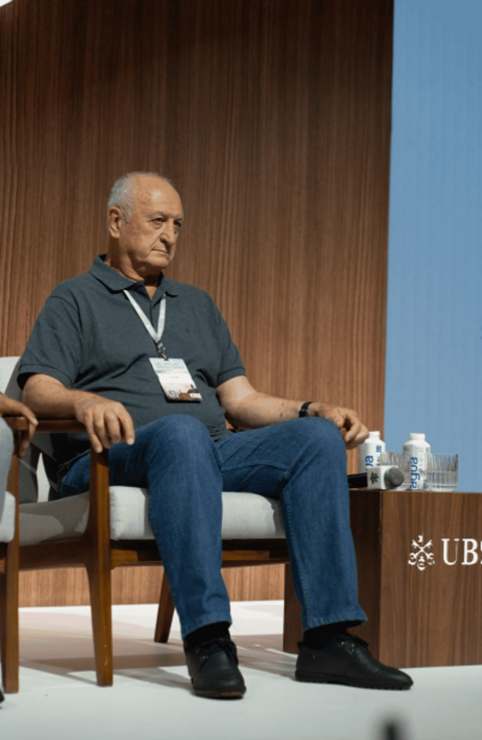 Felipão em evento organizado pelo banco UBS. (Foto: Divulgação/UBS)