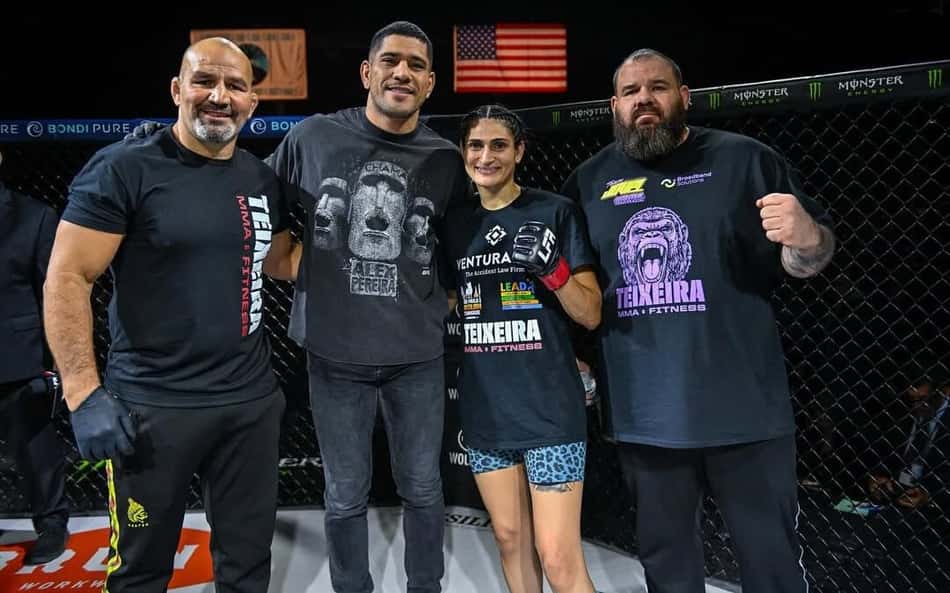Irmã de Poatan, Aline Pereira venceu no LFA (Foto: Reprodução/Instagram)