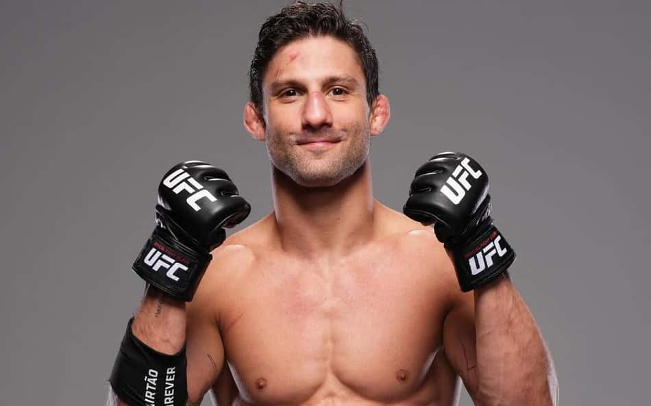 Allan Puro Osso após vitória no UFC (Foto: Reprodução/Instagram: @allanpuroosso)