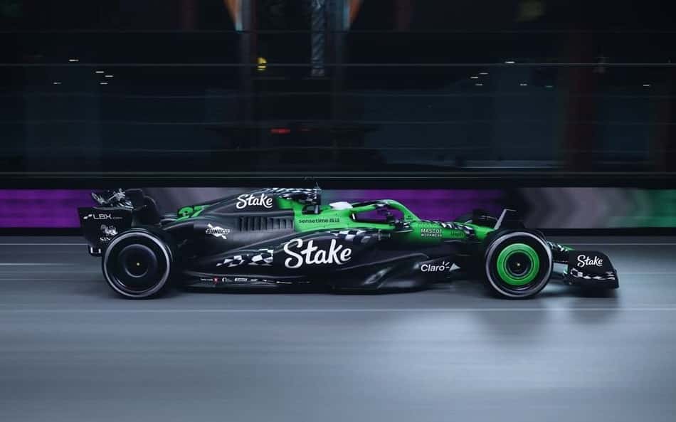 F1: Com Bortoleto, Sauber muda pintura do carro para últimas três corridas
