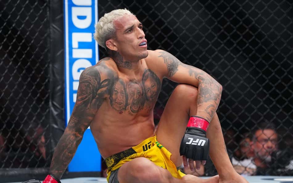 Charles do Bronx após derrota no UFC (Foto: Reprodução/UFC)