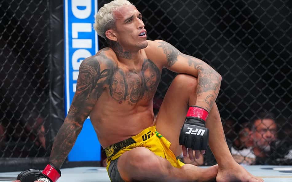 Charles do Bronx após derrota no UFC (Foto: Reprodução/UFC)