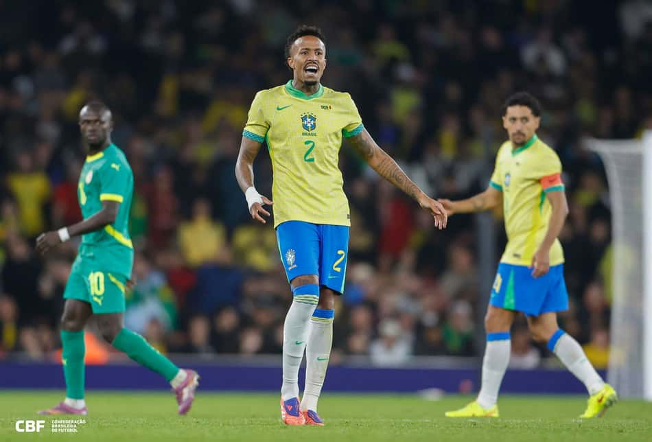 Éder Militão deve ter escalação confirmada na zaga da Seleção para Brasil x Tunísia