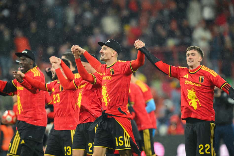 A Bélgica se classificou à Copa do Mundo de 2026 (Foto: NICOLAS TUCAT / AFP)