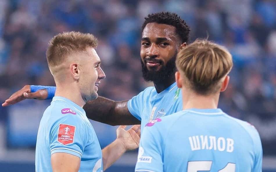 Sem Nino e com Gerson apagado, Zenit vence, mas é eliminado na Copa da Rússia