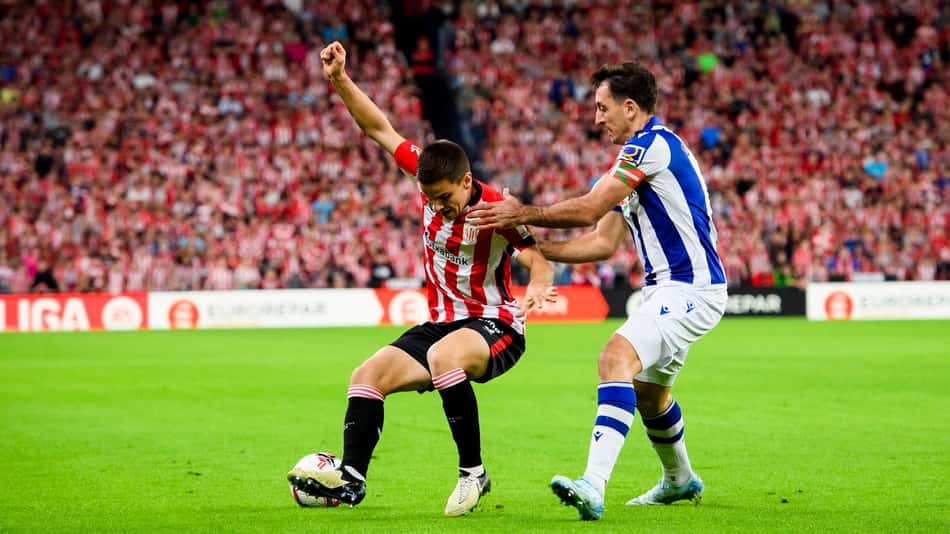 Futebol Internacional: Real Sociedad e Athletic Bilbao se enfrentam no dérbi do País Basco (Foto: Divulgação)
