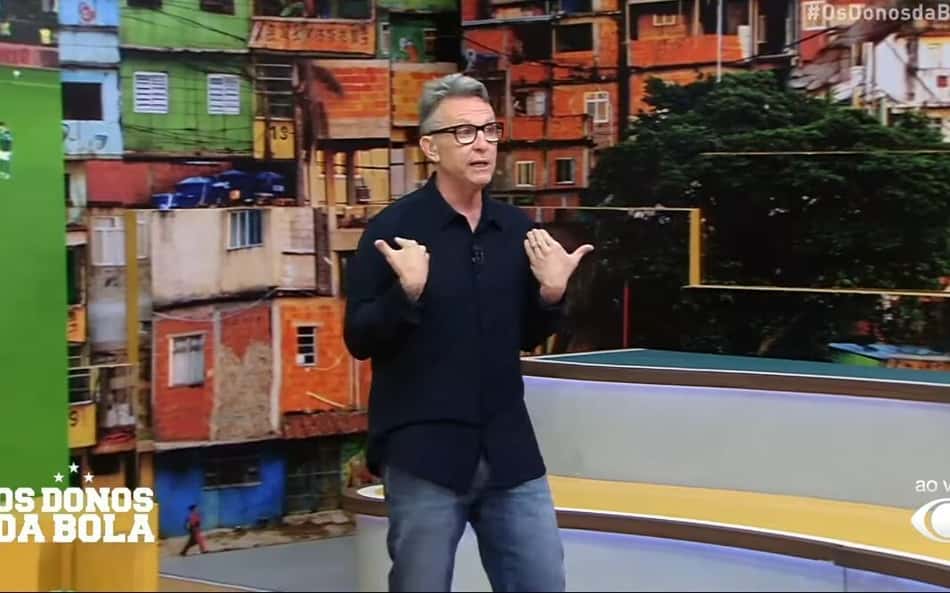 Neto cobra companheiro de programa: 'Quer fazer média com o Neymar'