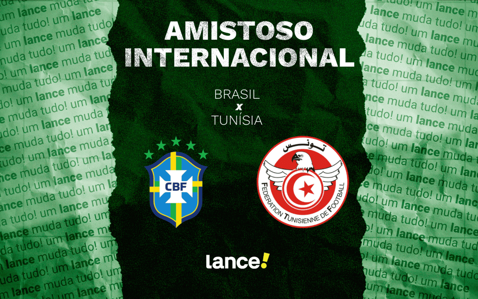 Brasil x Tunísia: onde assistir ao vivo, horário e escalações do amistoso da Seleção