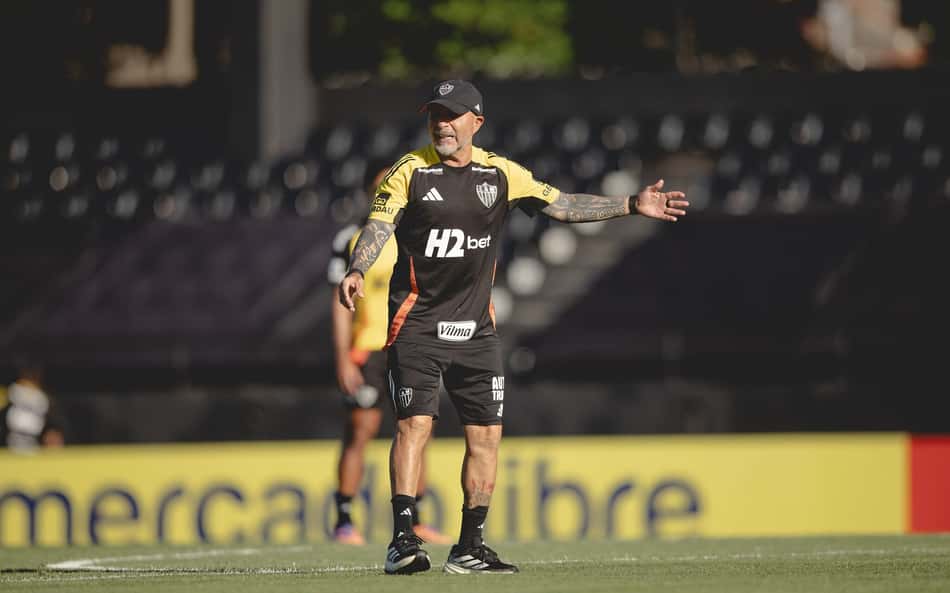Atlético-MG encerra preparação para grande final: confira as opções de Sampaoli