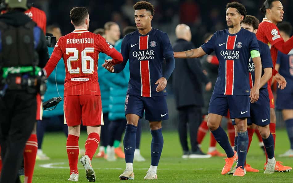 PSG e Liverpool acertam com o mesmo patrocinador; saiba qual