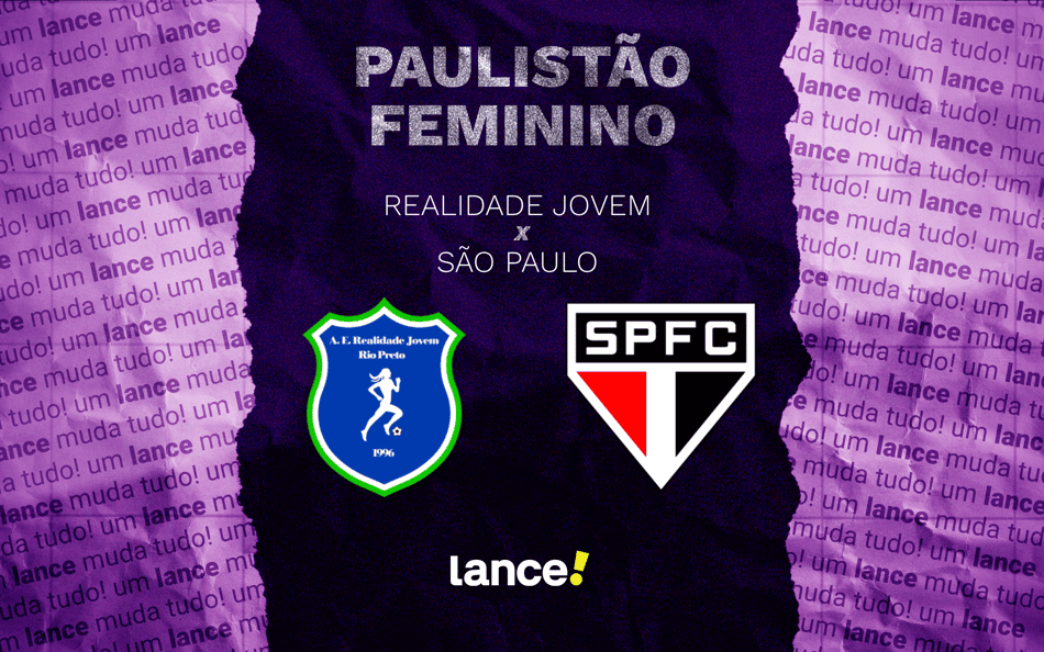 Realidade Jovem x São Paulo: onde assistir e prováveis escalações do jogo pelo Paulistão Feminino