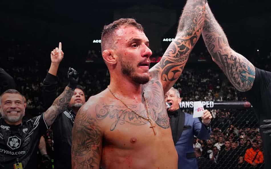 Lutador derrotado no UFC Qatar desafia Renato Moicano: 'Mais merd@ que eu'