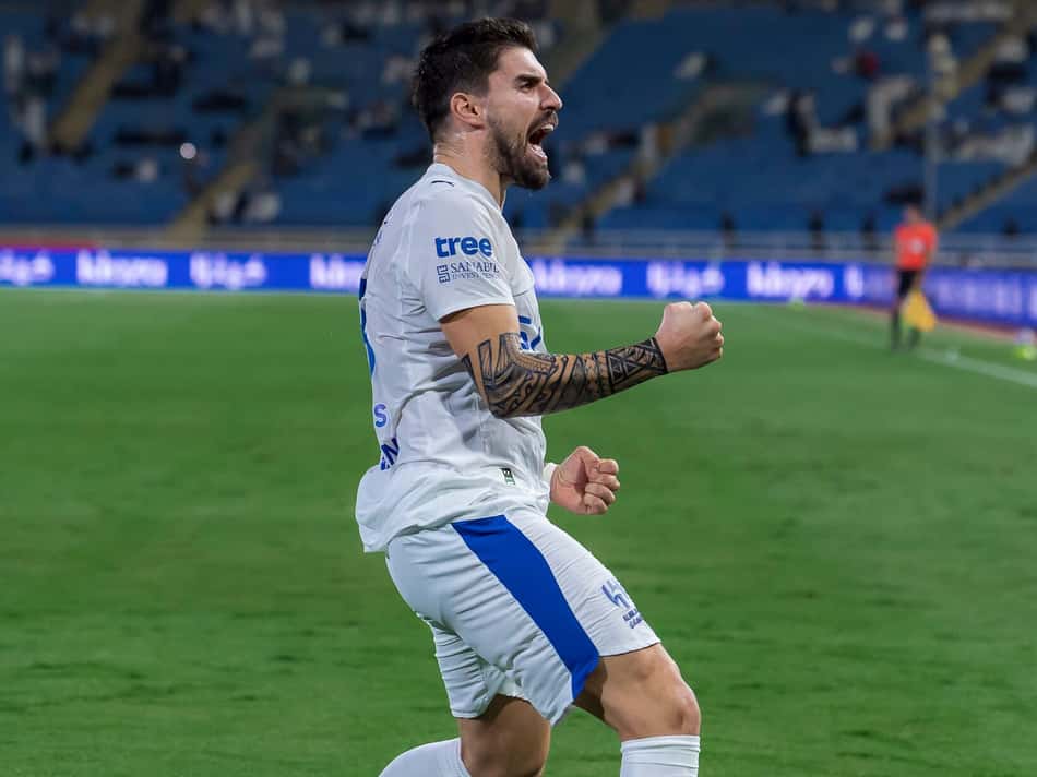 Pelo Campeonato Saudita, o Al-Hilal venceu o Al-Najma por 4 a 2 (Foto: Divulgação/Al-Hilal)